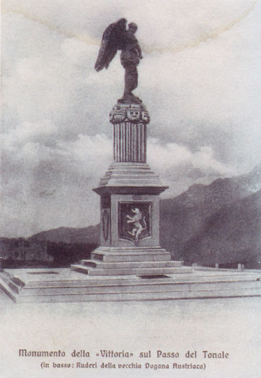 1924 Passo del Tonale, cartolina