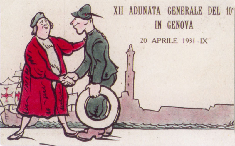 1931 Genova, cartolina