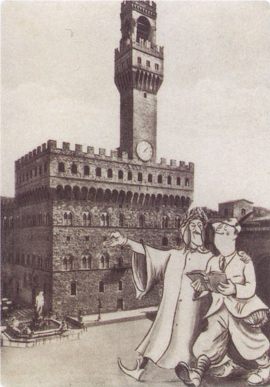 1937 Firenze, cartolina
