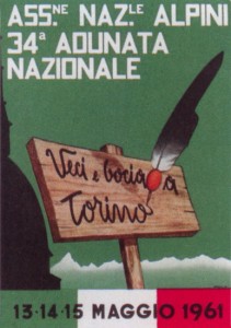 1961 Torino, manifesto