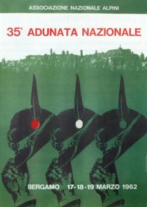 1962 Bergamo, cartolina