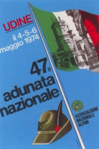 1974 Udine, manifesto