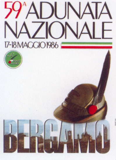 1986 Bergamo, manifesto