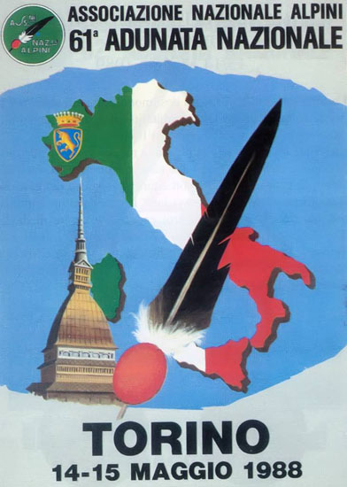1988 Torino, manifesto