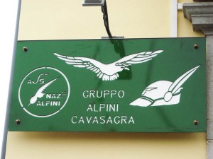 Inaugurazione sede Gruppo Alpini di Cavasagra