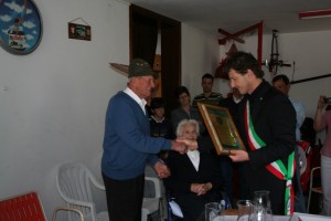 Luciano Lovato 90 anni d'alpino