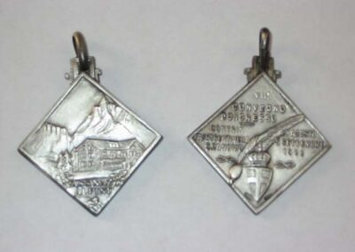 Medaglia ufficiale 1926 Rifugio Contrin