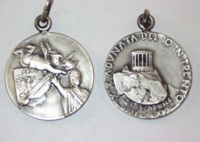Medaglia ufficiale 1938 Trento