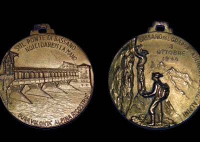 Medaglia ufficiale 1948 Bassano del Grappa