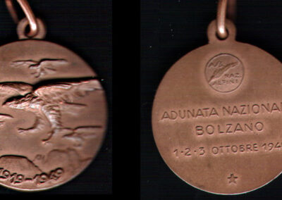 Medaglia ufficiale 1949 Bolzano