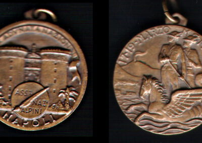 Medaglia ufficiale 1956 Napoli