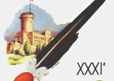 1958 Trento, cartolina