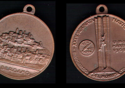 Medaglia ufficiale 1962 Bergamo
