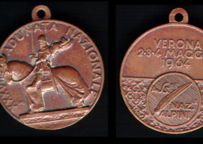 Medaglia ufficiale 1964 Verona