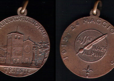 Medaglia ufficiale 1965 Trieste