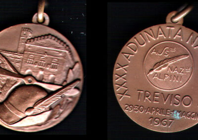 Medaglia ufficiale 1967 Treviso
