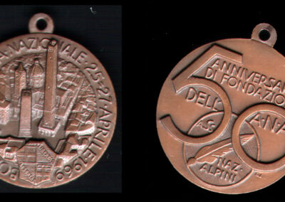 Medaglia ufficiale 1969 Bologna