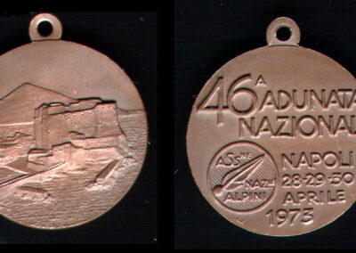 Medaglia ufficiale 1973 Napoli