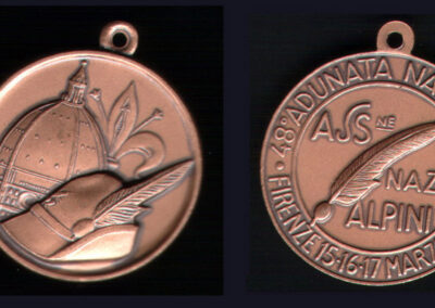 Medaglia ufficiale 1975 Firenze
