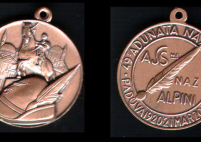 Medaglia ufficiale 1976 Padova