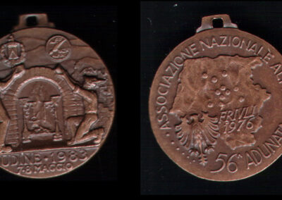 Medaglia ufficiale 1983 Udine