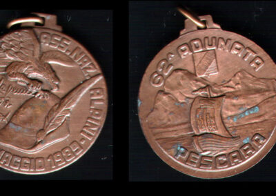 Medaglia ufficiale 1989 Pescara
