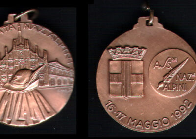 Medaglia ufficiale 1992 Milano