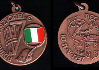 Medaglia ufficiale 1997 Reggio Emilia