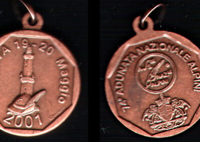 Medaglia ufficiale 2001 Genova