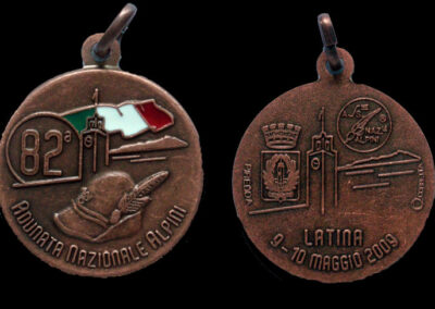Medaglia ufficiale 2009 Latina