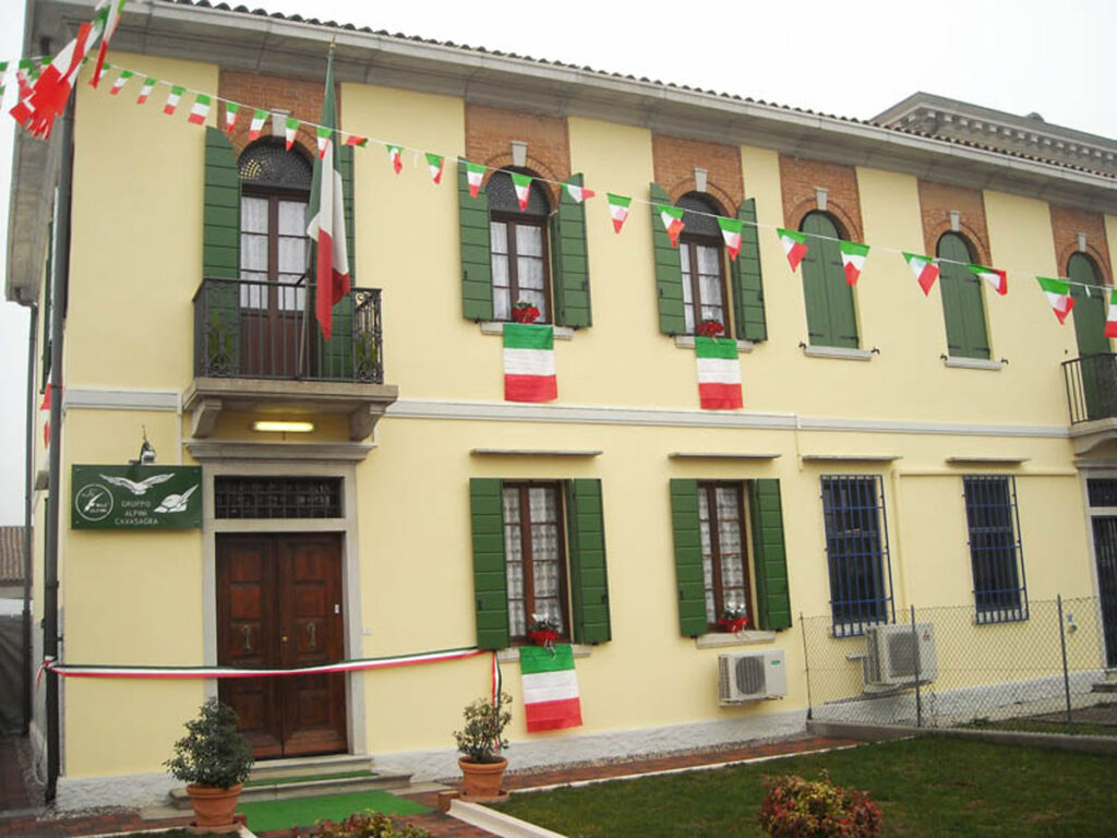 Inaugurazione sede Gruppo Alpini di Cavasagra