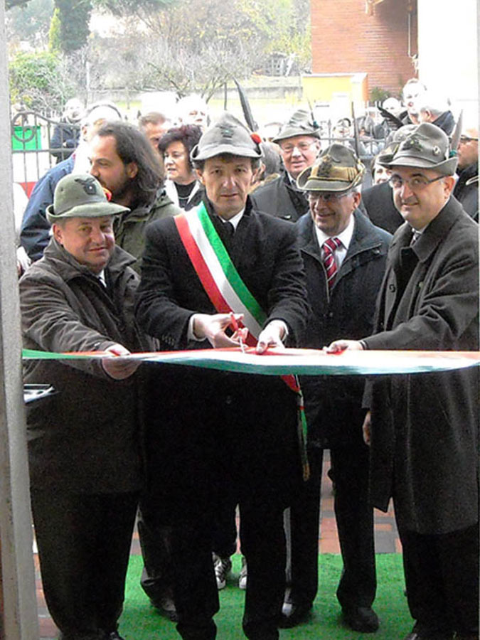 Inaugurazione sede Gruppo Alpini di Cavasagra