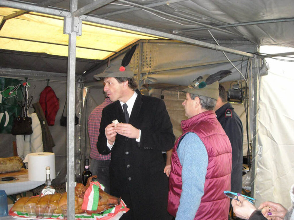 Inaugurazione sede Gruppo Alpini di Cavasagra