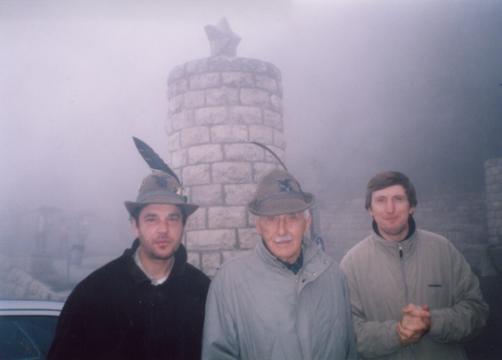 07 agosto 2005: Commemorazione annuale degli Alpini in Cima Grappa