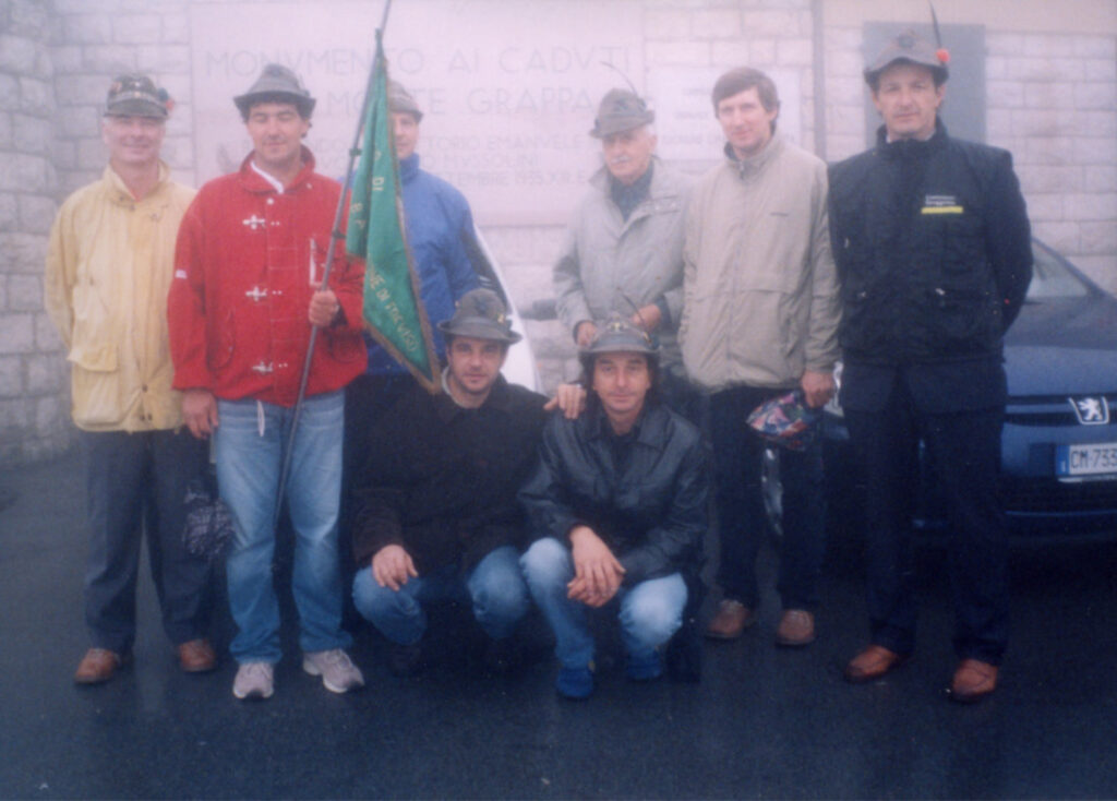 07 agosto 2005: Commemorazione annuale degli Alpini in Cima Grappa