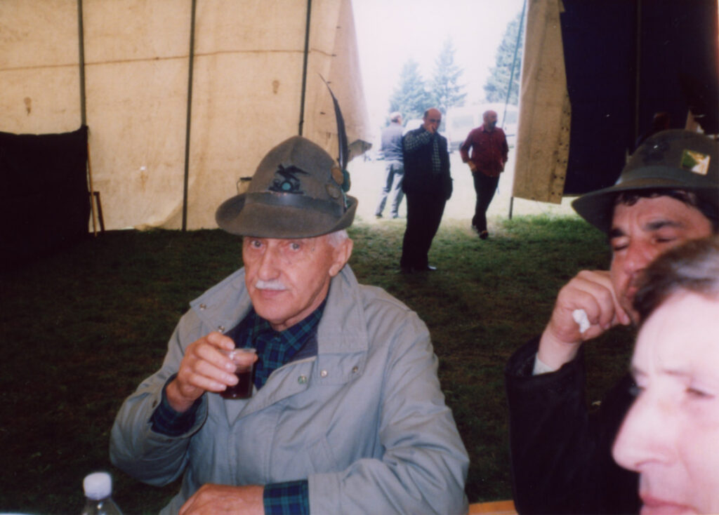 07 agosto 2005: Commemorazione annuale degli Alpini in Cima Grappa