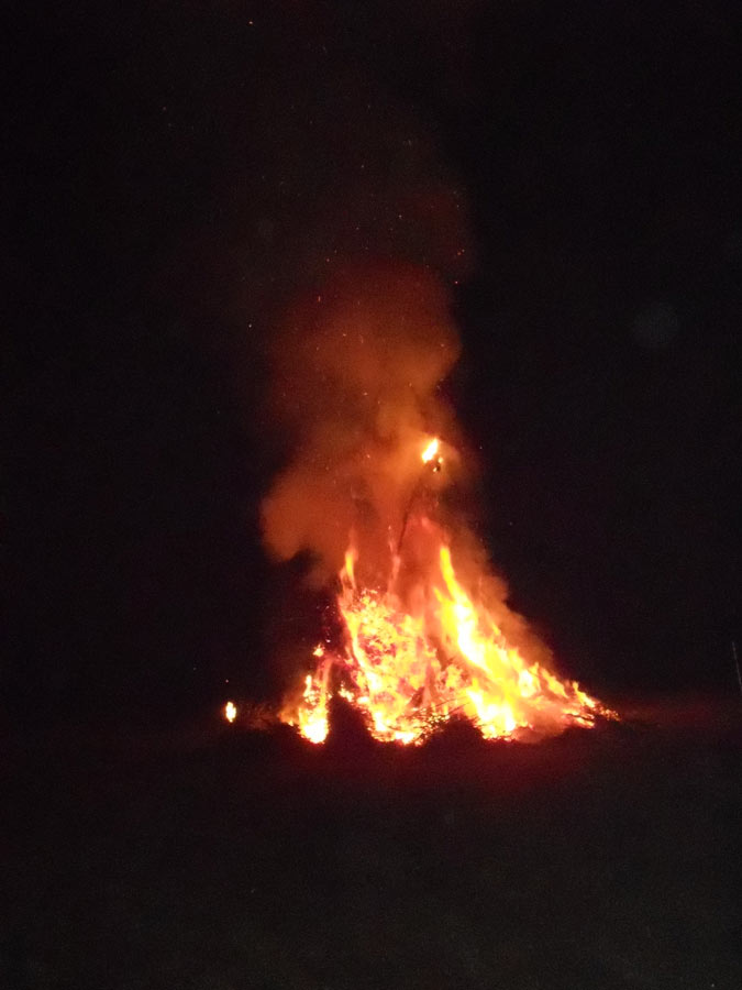 Falò della Befana 2014