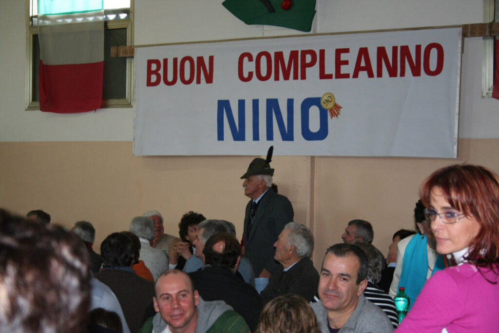 Nino e i suoi 90 anni da alpino