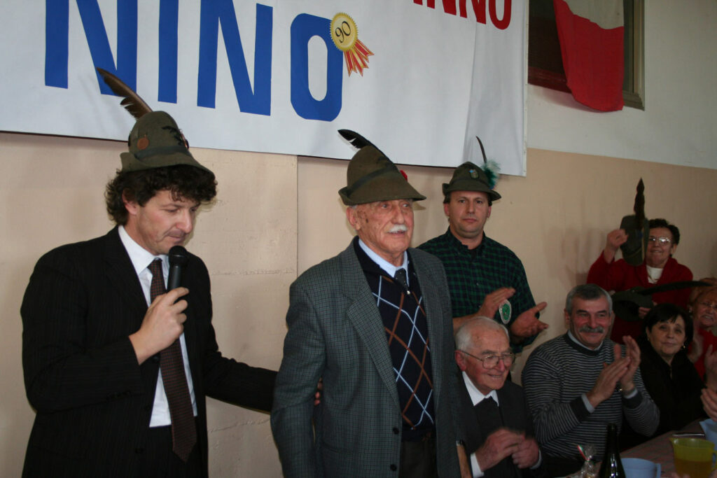 Nino e i suoi 90 anni da alpino
