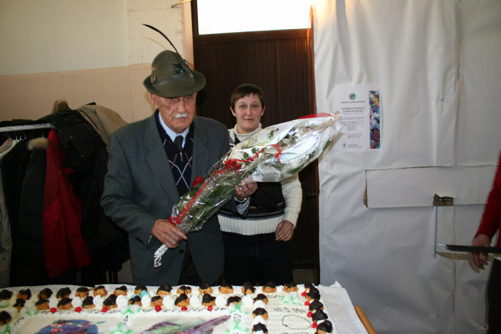 Nino e i suoi 90 anni da alpino