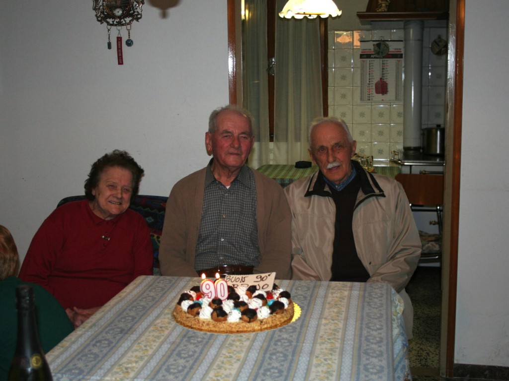 I 90 anni di Agostino Quaggiotto "Bruno Baiton"