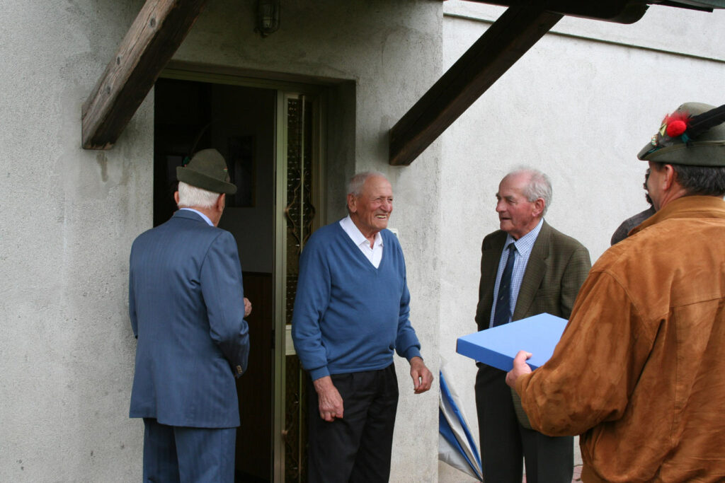 Luciano Lovato 90 anni d'alpino