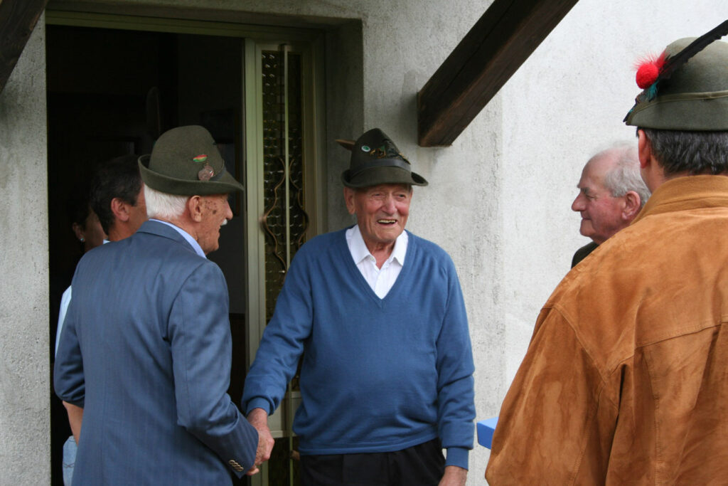 Luciano Lovato 90 anni d'alpino