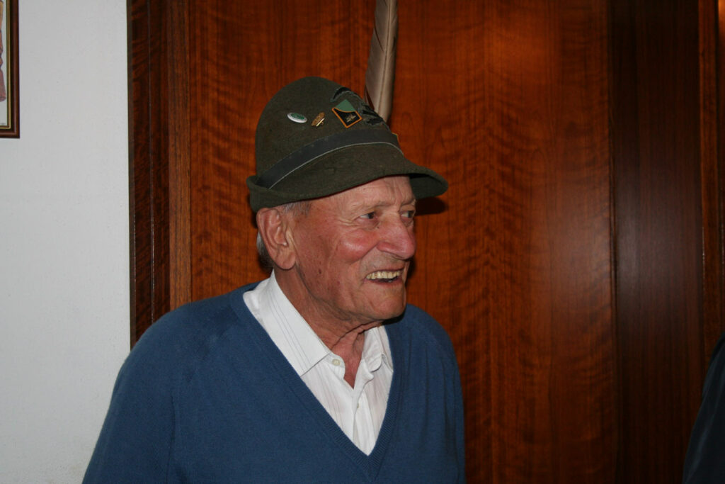 Luciano Lovato 90 anni d'alpino