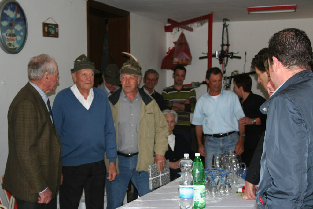 Luciano Lovato 90 anni d'alpino