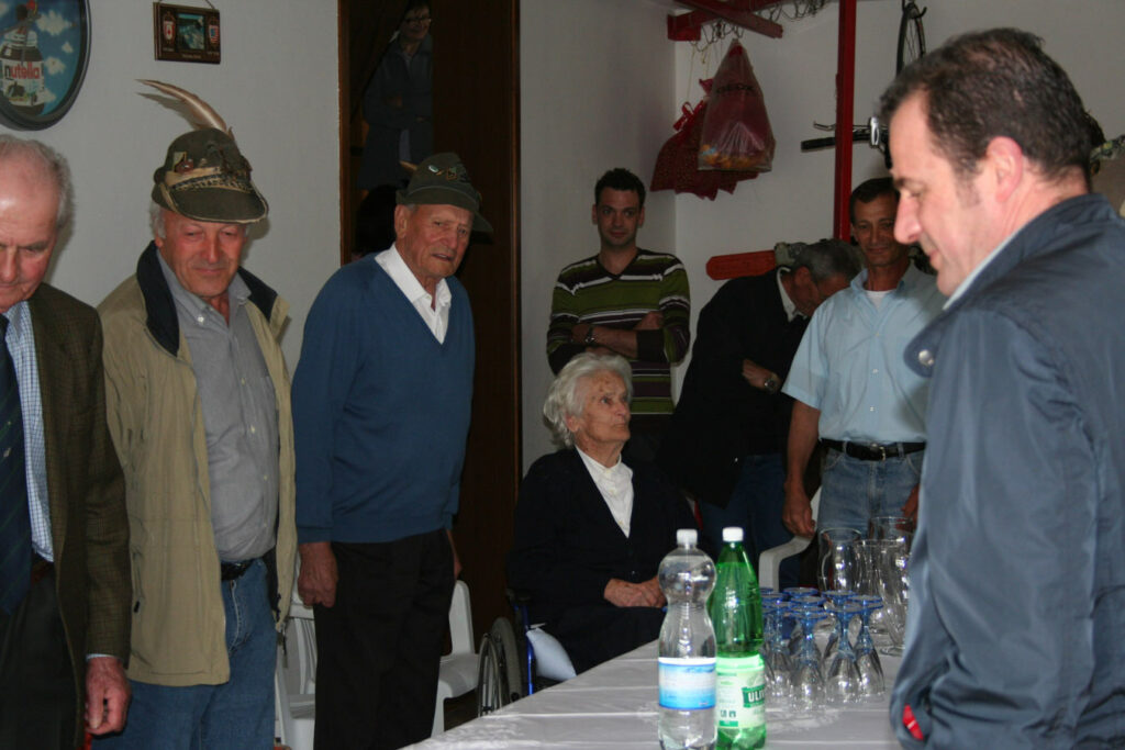 Luciano Lovato 90 anni d'alpino
