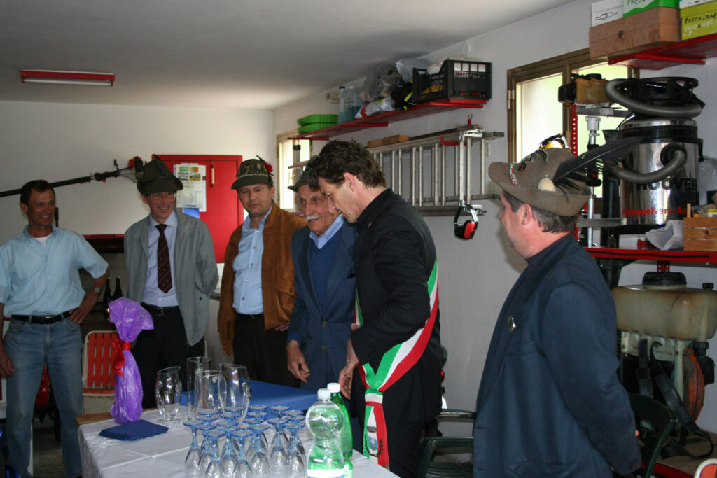 Luciano Lovato 90 anni d'alpino