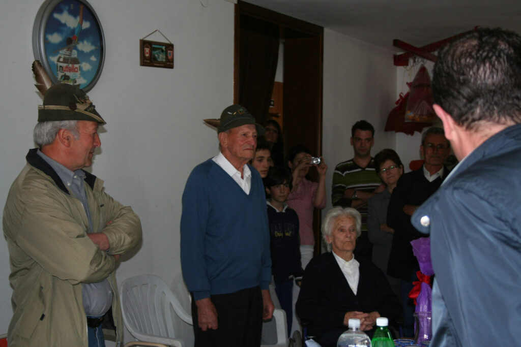 Luciano Lovato 90 anni d'alpino