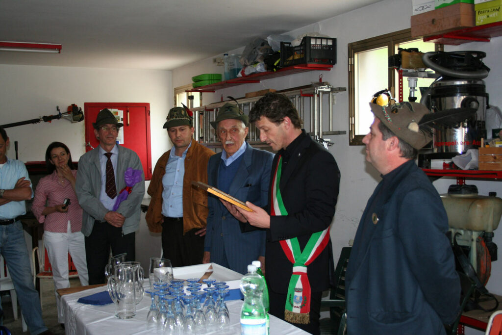 Luciano Lovato 90 anni d'alpino
