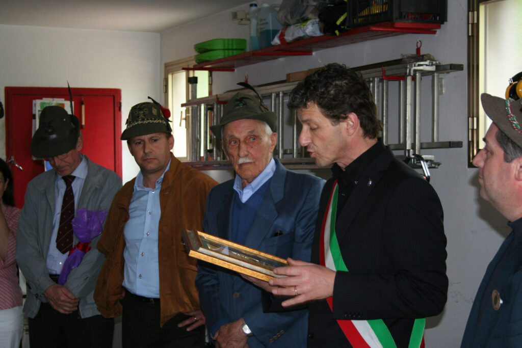 Luciano Lovato 90 anni d'alpinoLuciano Lovato 90 anni d'alpino